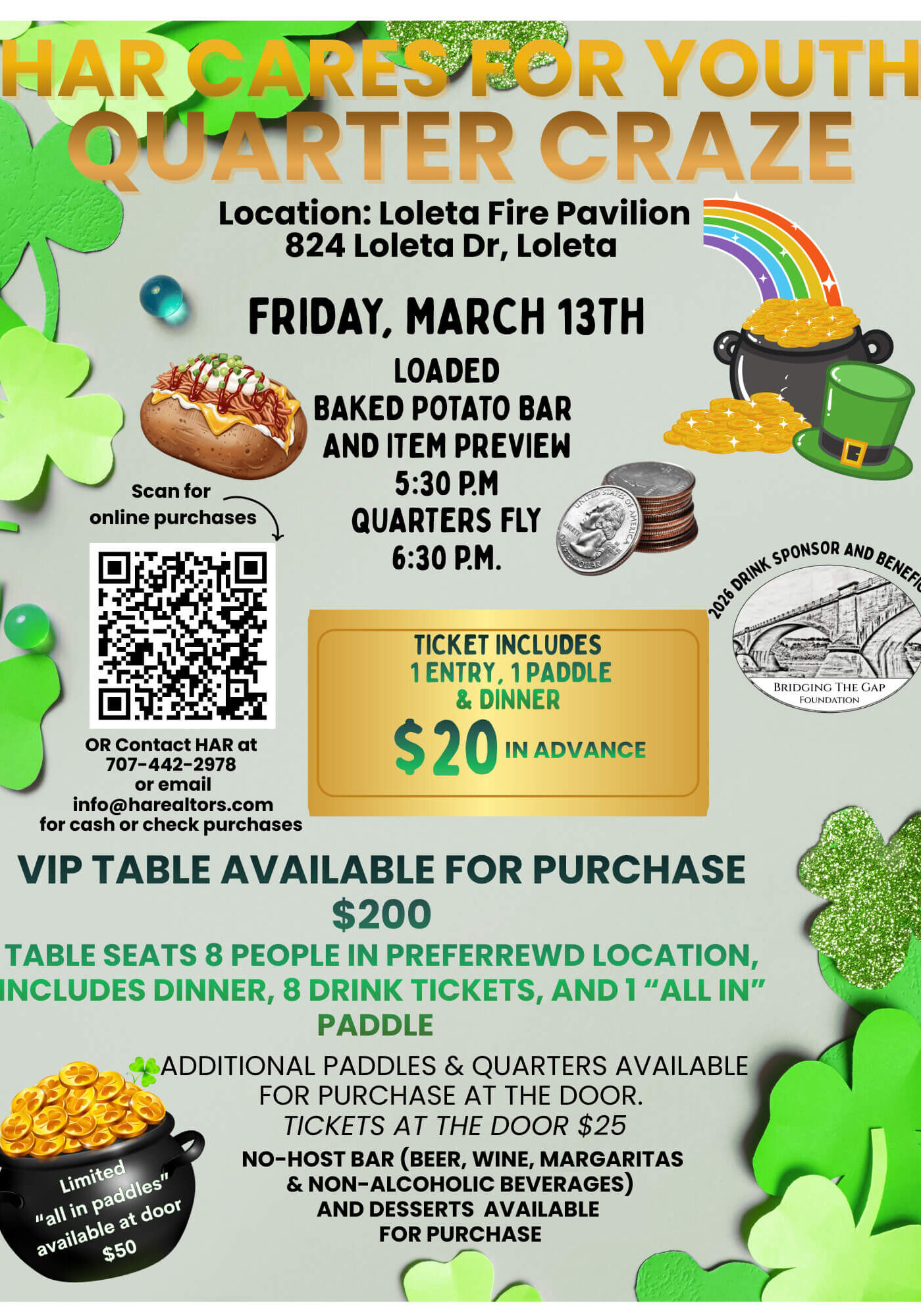 Register to take part in a fun evening to help raise money for local youth focused non-profits!